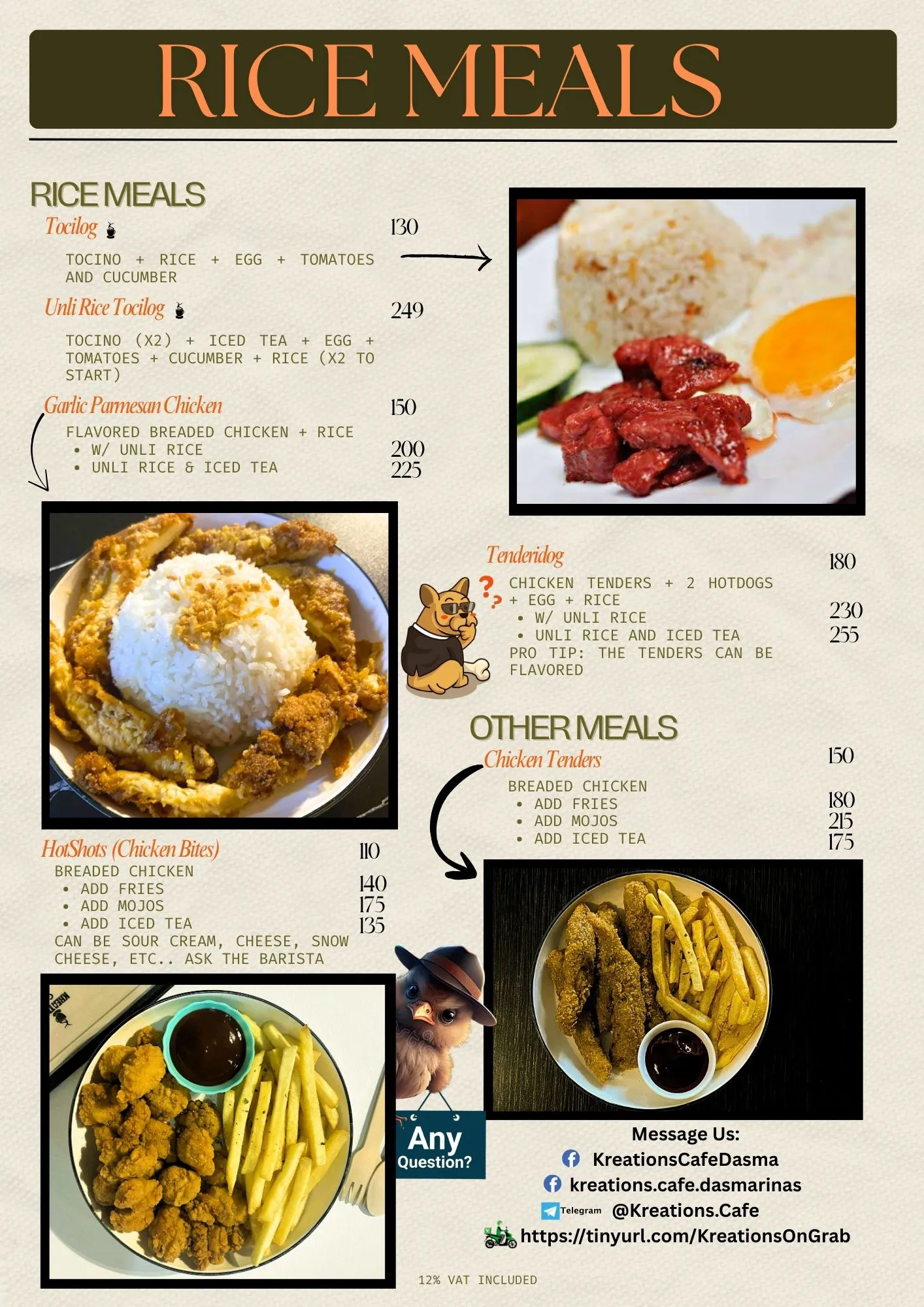 Kreations Cafe Special Promotion 2