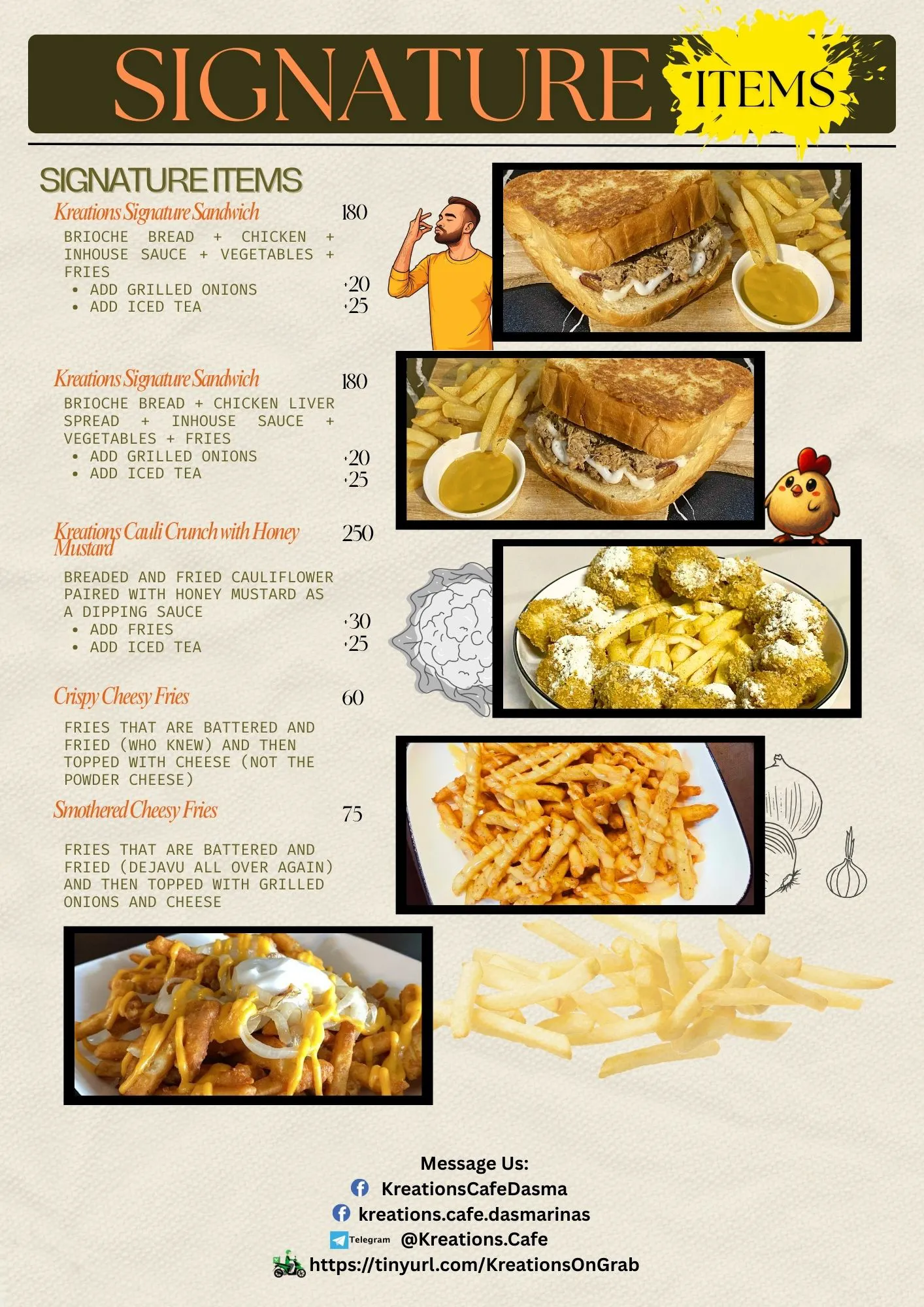 Kreations Cafe Special Promotion 2