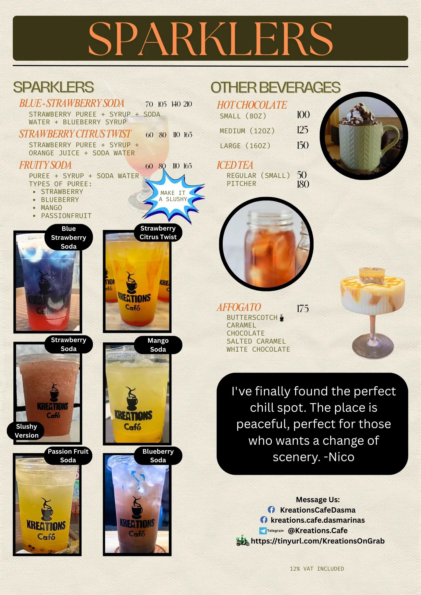 Kreations Cafe Special Promotion 1